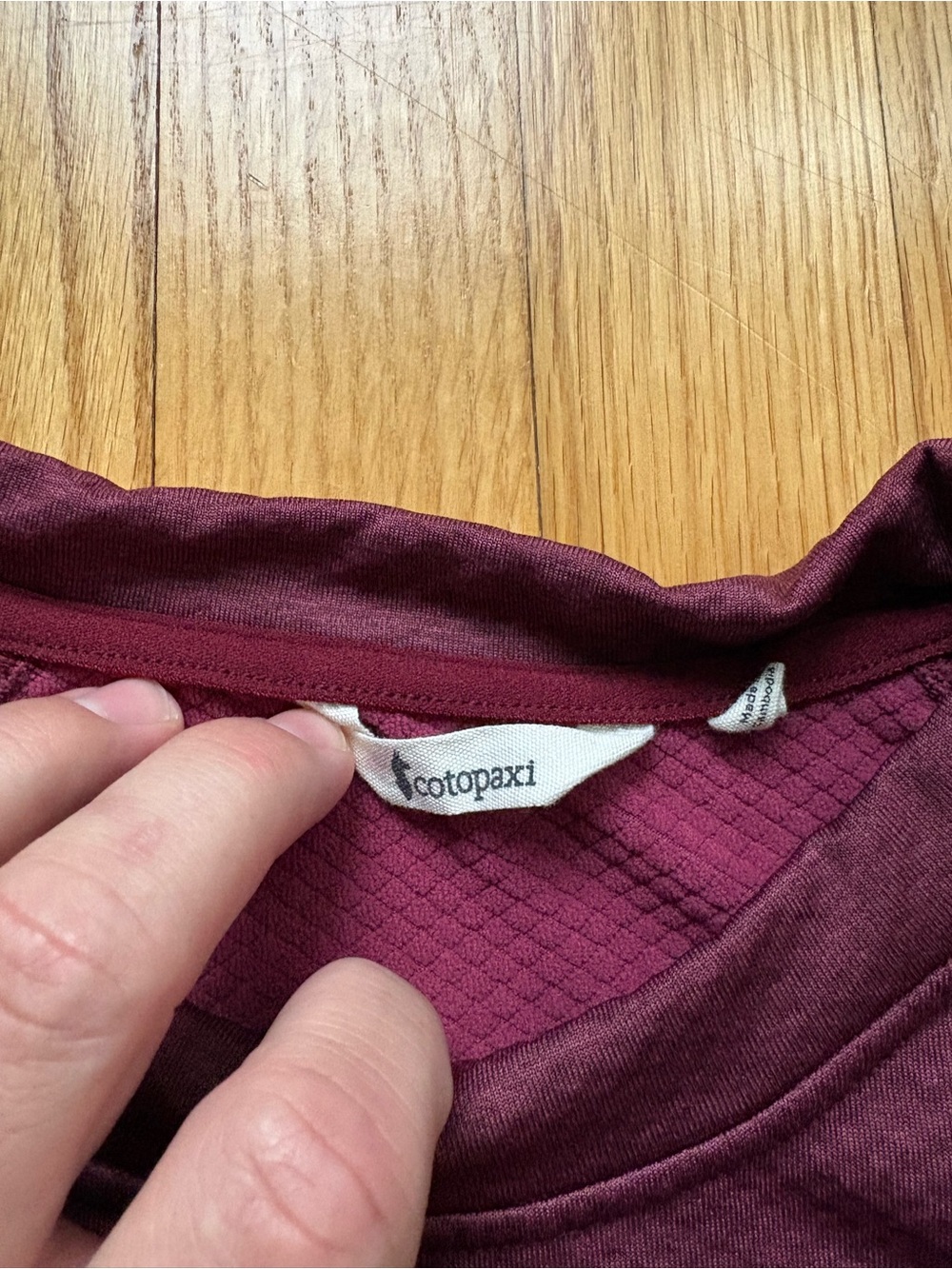 Cotopaxi Women’s Bandera Crewneck Sweatshirt Large Maroon Blue Orange - Picture 2 of 5